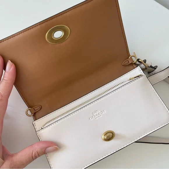 NWT Coach Convertible Belt Bag in Chalk - Picture 11 of 16